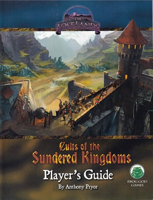 Pathfinder - Cults of the Sundered Kingdoms - Players Guide - The Lost Lands (B Grade) (Genbrug)